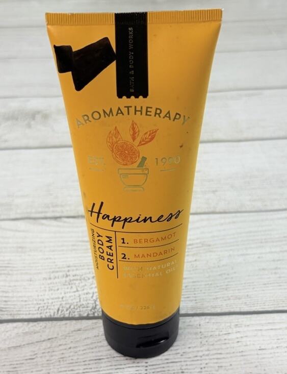 Bath & Body Works Other - Bath & Body Works Aromatherapy HAPPINESS Body Cream Lotion 8oz